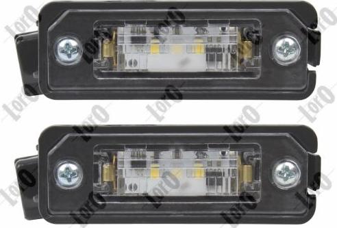 ABAKUS 053-10-900LED - Rendszámtábla-világítás parts5.com