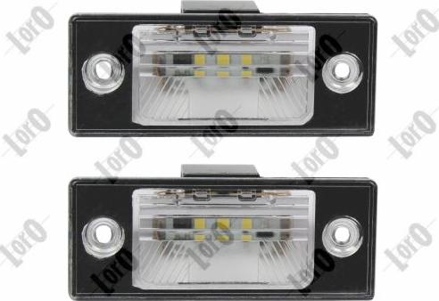 ABAKUS 053-10-920LED - Фонарь освещения номерного знака parts5.com