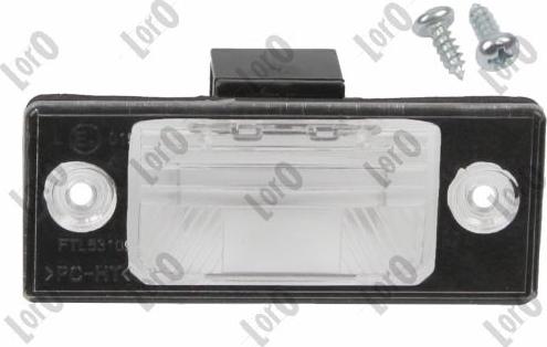 ABAKUS 053-10-920 - Licence Plate Light parts5.com