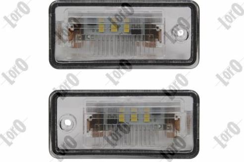 ABAKUS 003-07-901LED - Фонарь освещения номерного знака parts5.com