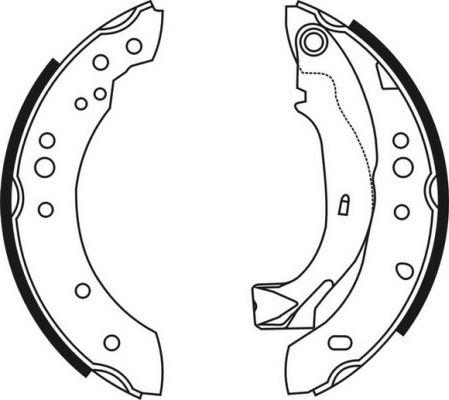 ABE C0C019ABE - Sada brzdových čeľustí parts5.com