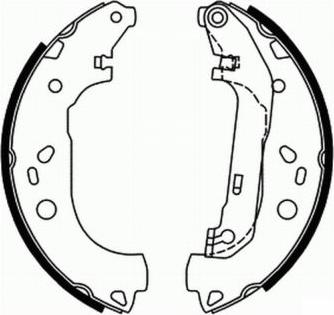 ABE C0G050ABE - Brake Shoe Set parts5.com