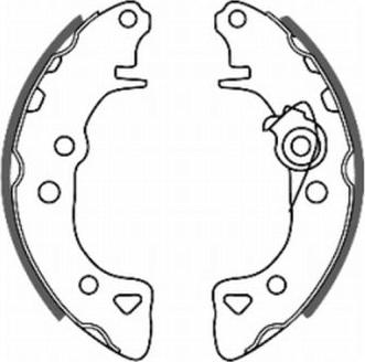 ABE C0P006ABE - Brake Shoe Set parts5.com