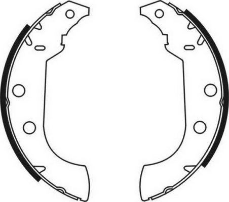 ABE C0P008ABE - Brake Shoe Set parts5.com