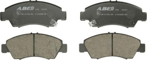 ABE C14034ABE - Brake Pad Set, disc brake parts5.com