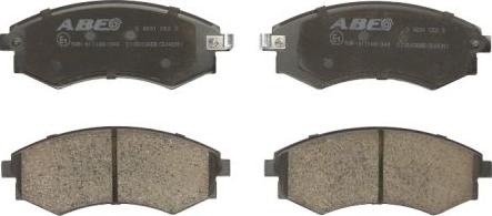 ABE C10503ABE - Brake Pad Set, disc brake parts5.com