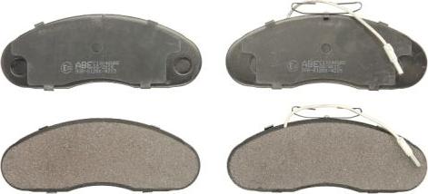 ABE C11046ABE - Brake Pad Set, disc brake parts5.com