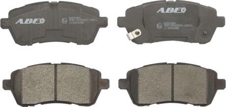 ABE C13063ABE - Brake Pad Set, disc brake parts5.com