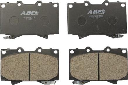 ABE C12088ABE - Fékbetétkészlet, tárcsafék parts5.com