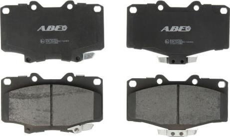 ABE C12071ABE - Тормозные колодки, дисковые, комплект parts5.com