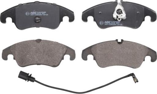 ABE C1A045ABE - Brake Pad Set, disc brake parts5.com