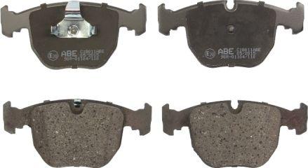 ABE C1B011ABE - Brake Pad Set, disc brake parts5.com