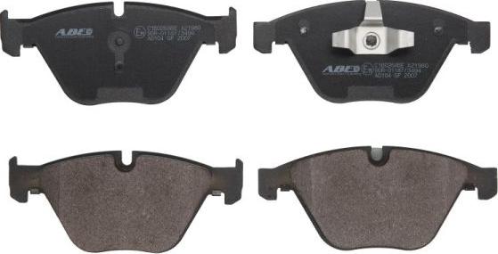 ABE C1B026ABE - Brake Pad Set, disc brake parts5.com