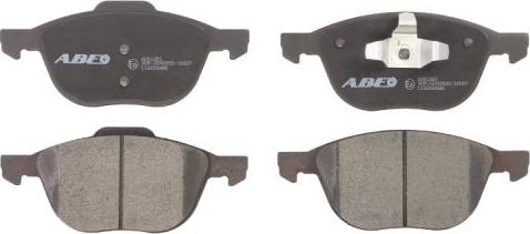 ABE C1G055ABE - Brake Pad Set, disc brake parts5.com