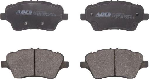 ABE C1G064ABE - Brake Pad Set, disc brake parts5.com