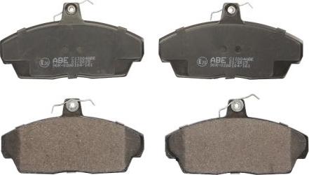 ABE C1I004ABE - Brake Pad Set, disc brake parts5.com