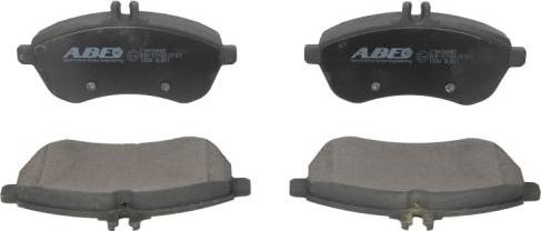 ABE C1M056ABE - Brake Pad Set, disc brake parts5.com