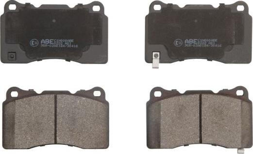 ABE C1N000ABE - Brake Pad Set, disc brake parts5.com