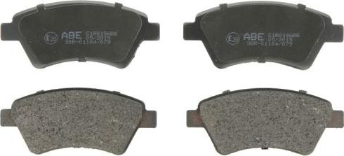 ABE C1R018ABE - Brake Pad Set, disc brake parts5.com