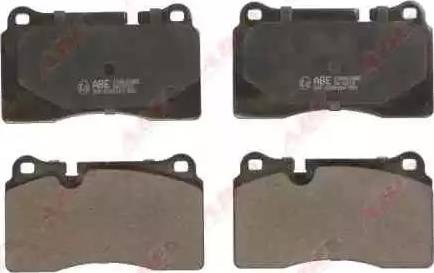 ABE C1W061ABE - Σετ τακάκια, δισκόφρενα parts5.com