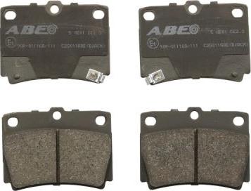 ABE C25011ABE - Brake Pad Set, disc brake parts5.com