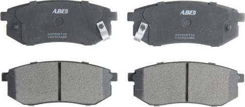 ABE C20303ABE - Brake Pad Set, disc brake parts5.com