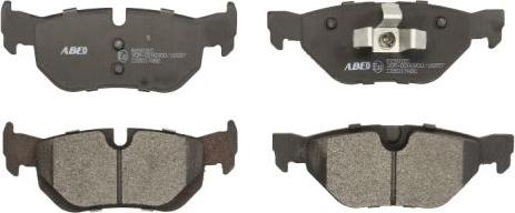 ABE C2B017ABE - Set placute frana,frana disc parts5.com