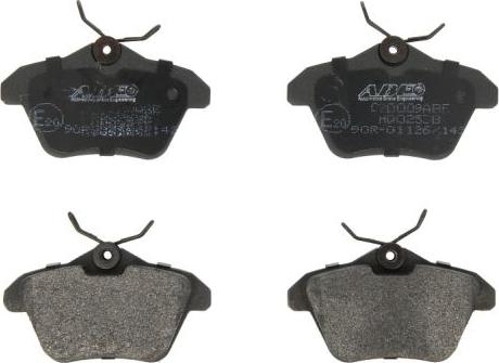 ABE C2D009ABE - Brake Pad Set, disc brake parts5.com