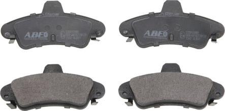 ABE C2G012ABE - Set placute frana,frana disc parts5.com