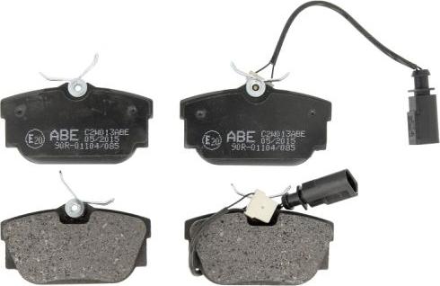 ABE C2W013ABE - Brake Pad Set, disc brake parts5.com