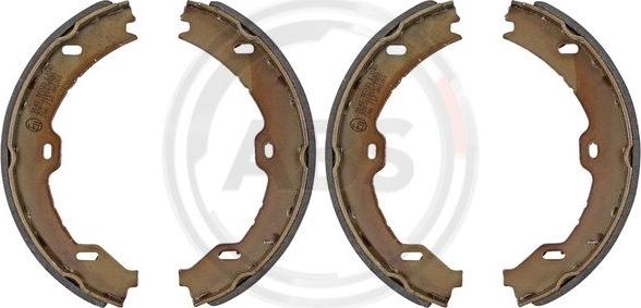 A.B.S. 9141 - Fékpofakészlet, rögzítőfék parts5.com