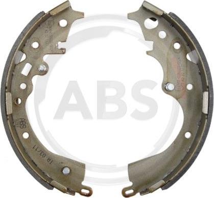 A.B.S. 9297 - Fren pabuç takımı parts5.com