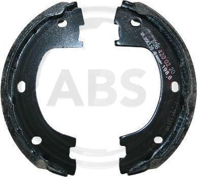 A.B.S. 9210 - Fékpofakészlet, rögzítőfék parts5.com