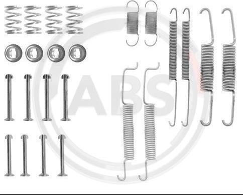 A.B.S. 0569Q - Tartozékkészlet, fékpofa parts5.com