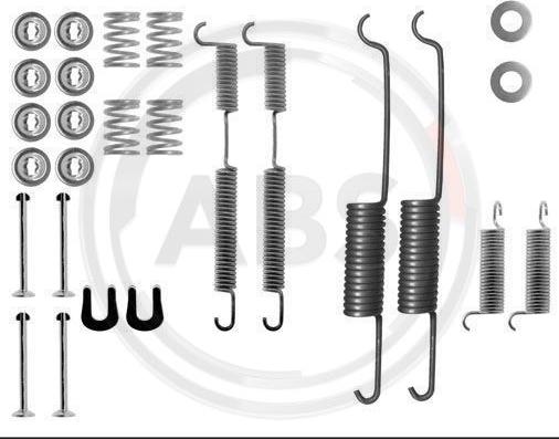 A.B.S. 0518Q - Komplet pribora, kočne čeljusti parts5.com