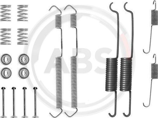 A.B.S. 0691Q - Accessory Kit, brake shoes parts5.com