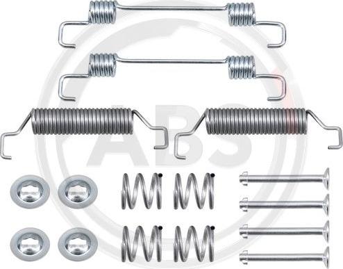 A.B.S. 0052Q - Komplet pribora, kočne čeljusti parts5.com