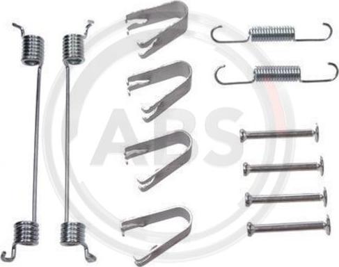 A.B.S. 0866Q - Set accesorii, sabot de frana parts5.com