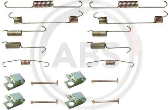 A.B.S. 0803Q - Zestaw dodatków, szczęki hamulcowe parts5.com