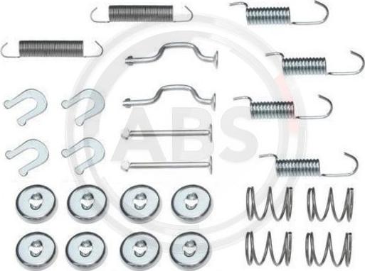 A.B.S. 0810Q - Komplet pribora, čeljusti parkirne kočnice parts5.com