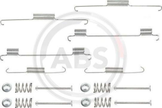 A.B.S. 0817Q - Accessory Kit, brake shoes parts5.com