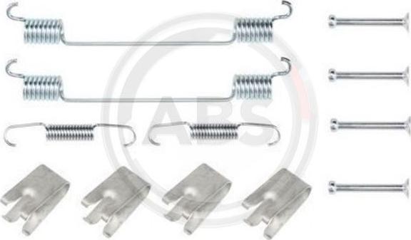 A.B.S. 0883Q - Set accesorii, sabot de frana parts5.com