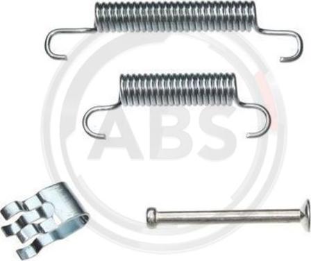 A.B.S. 0839Q - Set accesorii, saboti frana parcare parts5.com