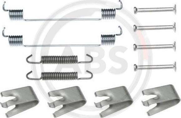 A.B.S. 0827Q - Accessory Kit, brake shoes parts5.com