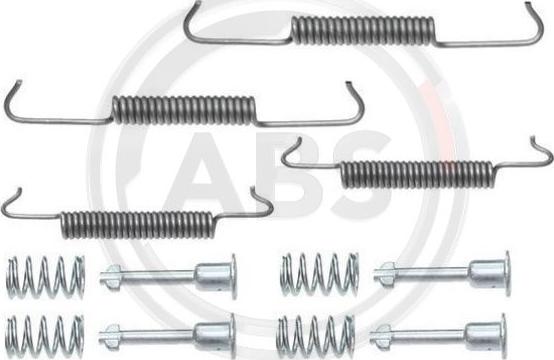 A.B.S. 0793Q - Set accesorii, saboti frana parcare parts5.com