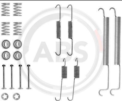 A.B.S. 0756Q - Tartozékkészlet, fékpofa parts5.com