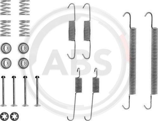 A.B.S. 0707Q - Set accesorii, sabot de frana parts5.com