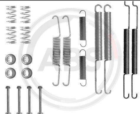 A.B.S. 0726Q - Accessory Kit, brake shoes parts5.com