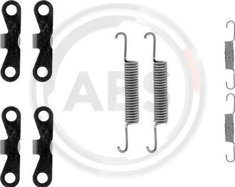 A.B.S. 0720Q - Accessory Kit, parking brake shoes parts5.com