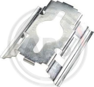 A.B.S. 1657Q - Set accesorii, placute frana parts5.com